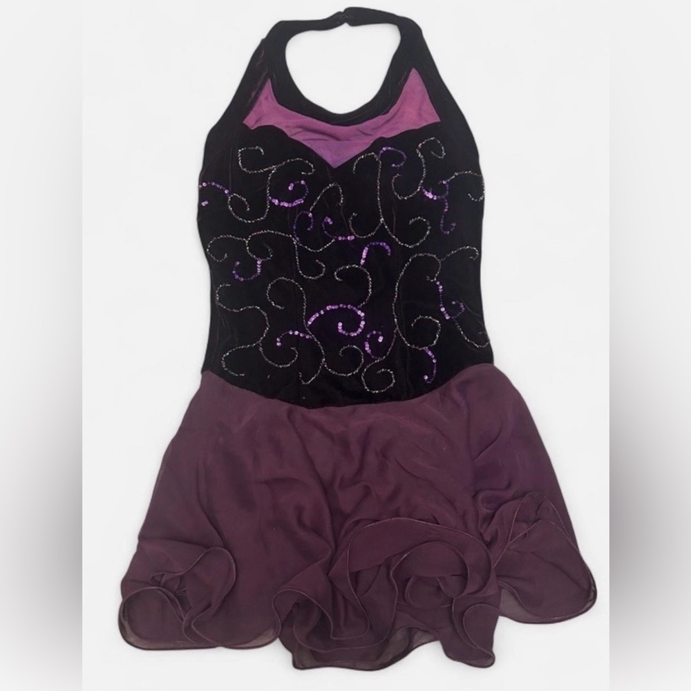 Women’s Plum Figure Skating Dress Small/Medium